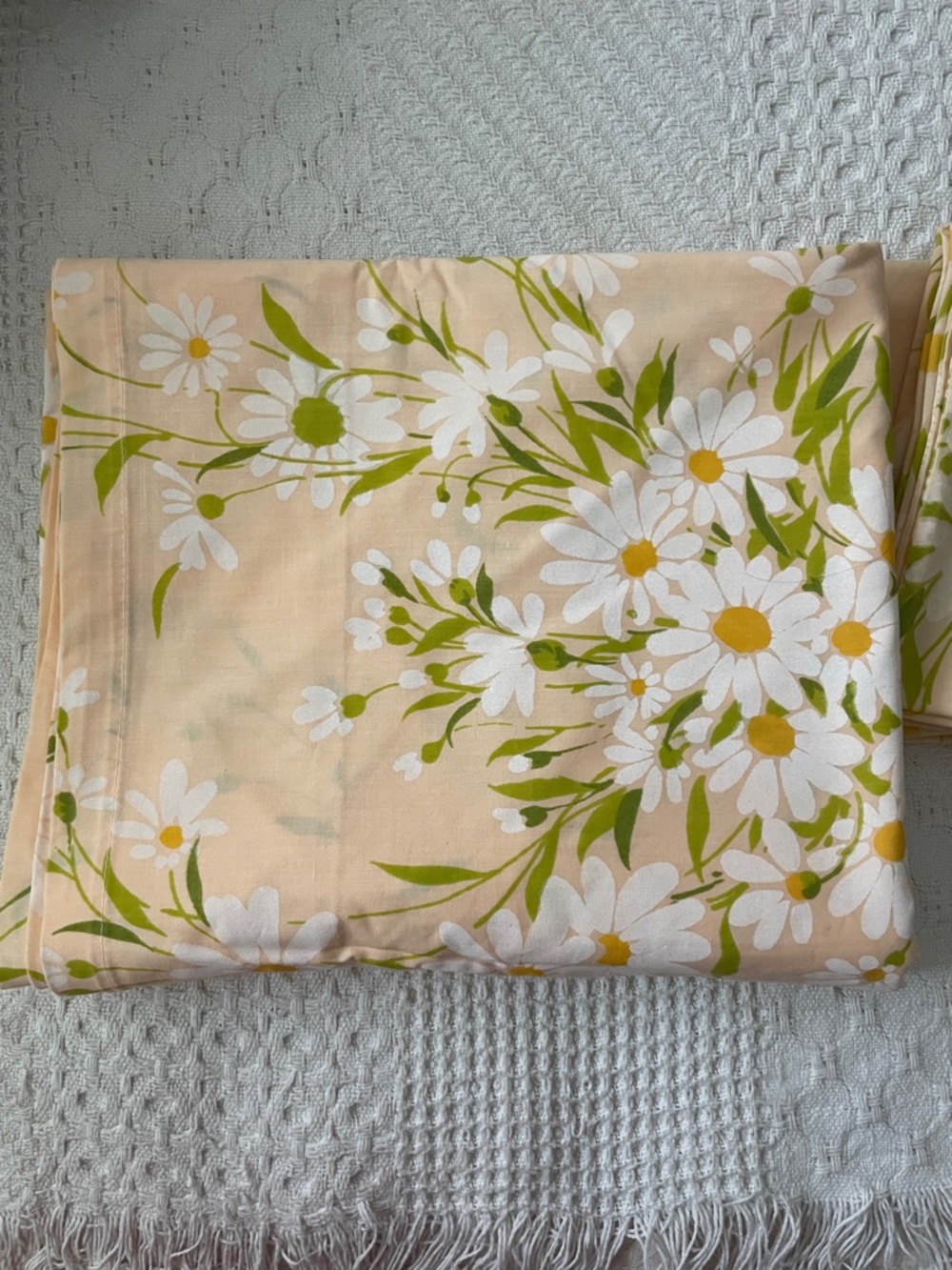 •| vintage queen sheet set - Picture 7 of 8